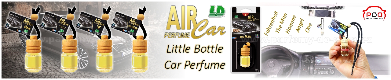 Little Bottle Car Perfume závěsná parfém do auta - lahvička